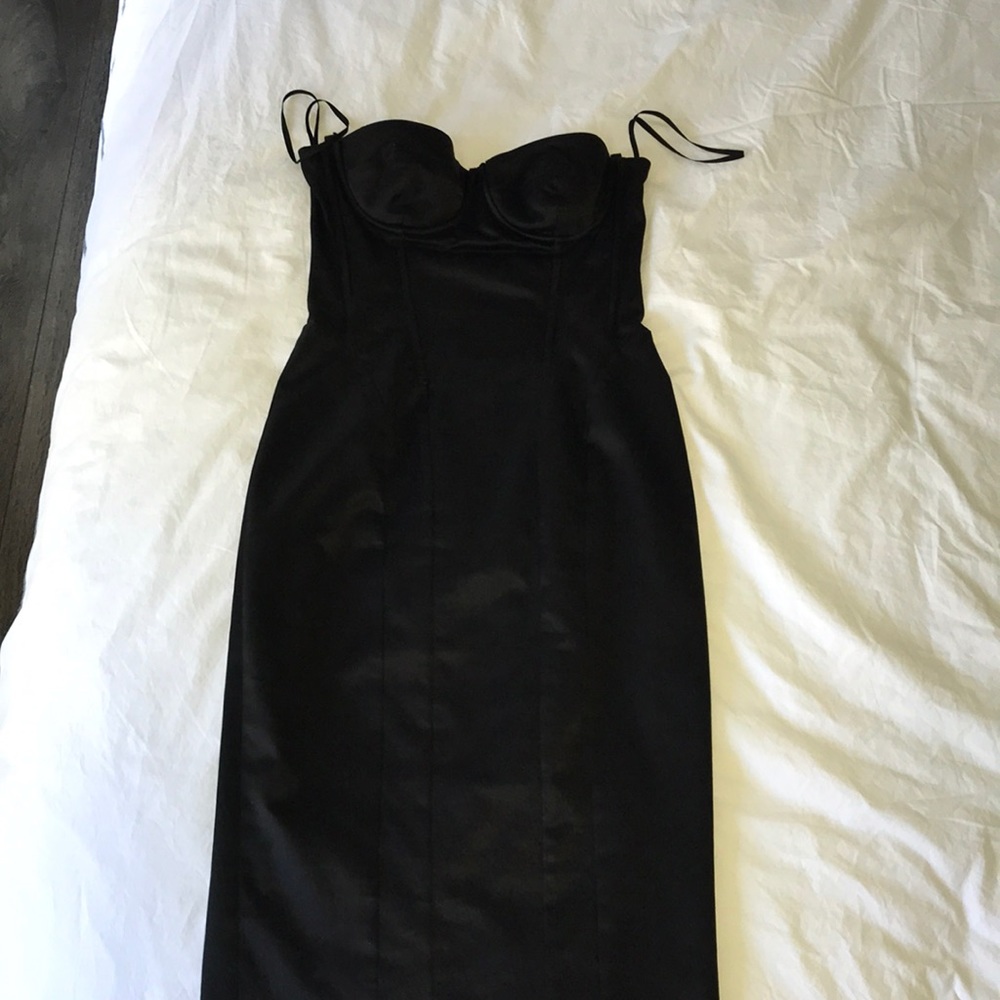D&G strapless dress